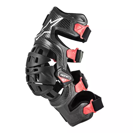 Alpinestars Binoic 10 Carbon knästöd vän - MC Knä, Armbåg och Axelskydd - D142480 - 1