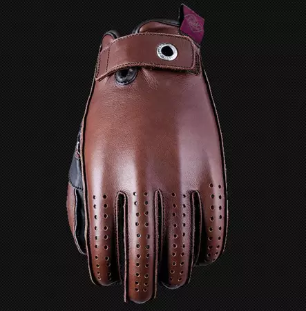 Five Handske Kansas Dam Burgandy Röd - MC Handskar Korta - D366830 - 1