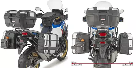 GIVI TUB.PANN.HOLDER HONDA CRF1100L - Monteringsatser & Pakethållare - D338640 - 1