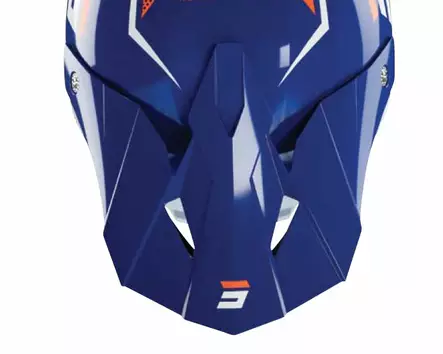 SHOT Skärm Furious Camo/Navy/Orange Glos - Tillbehör & Reservdelar till hjälm - D393090 - 1