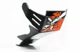 AXP Xtrem HDPE Skid Plate Black KTM/Husq - Hasplåtar  - D133490 - 1