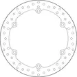 Brembo Serie Oro bromsskiva - Bromsskivor - D88210 - 1