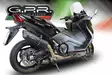 GPR Yamaha T-Max 530 2017/19 e4 EC-Appro - Komplett avgassystem - D407840 - 6