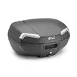Givi TOPCASE 46L BLACK RIVIERA SMOKE REF - Hårda väskor - D459560 - 1