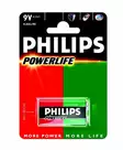 Philips batteri 6LR61/ 9V Power Alkaline - Finger batterier - D430630 - 1