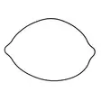 ProX Clutch Cover Gasket RM250 '96-12 - Övriga tätningar - D16970 - 1