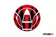 Puig Fuel Cap Cover Radical Ducati C/Red - Modellspecefika dekaler - D183260 - 1