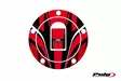 Puig Fuel Cap Cover Radical Kawasaki C/R - Modellspecefika dekaler - D183270 - 1