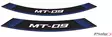 Puig Kit 8 Rim Strips Mt-09 C/Blue - Fälgdekaler - D185780 - 1