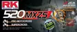 RK MM520MXZ5 Offroad Pro Kedja Grön +CL - Kedjor 520 - D481920 - 1