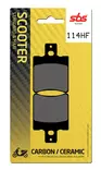 Sbs Bromsklossats Ceramic (667HF) - Bromsbelägg - D106580 - 2