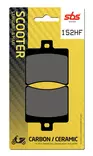 Sbs Bromsklossats Ceramic (747HF) - Bromsbelägg - D106610 - 0