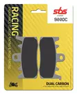 Sbs Bromsklossats Dual Carbon - Bromsbelägg - D107150 - 2