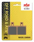 Sbs Bromsklossats Sintered Offroad - Bromsbelägg - D106760 - 0