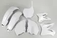 UFO Muovisarja 5-osainen Valkoinen YZ125 - Plastkit - D33660 - 1