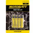 Motobatt LR03 / AAA 1.5V Alkaline Batter - Finger batterier - D166360 - 4