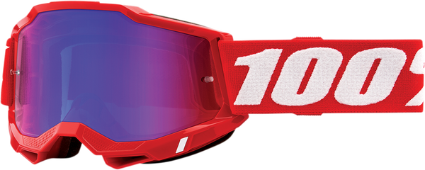 100% ACCURI 2 RED CROSSGLASÖGON, RD/BL MIRROR LENS - Skyddsutrustning - 75080 - 1