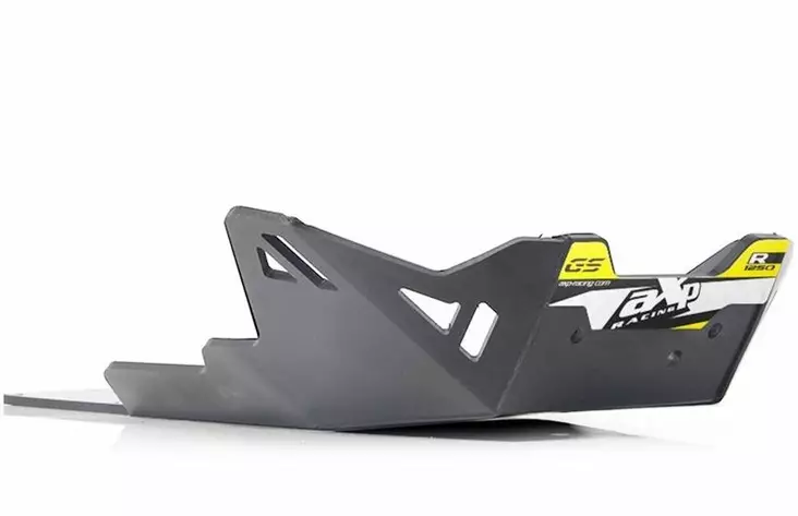 AXP Adventure Skid Plate HDPE 8mm Black/ - Hasplåtar - D421060 - 1