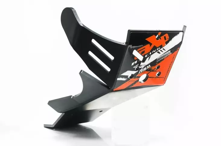 AXP Xtrem HDPE Skid Plate Black KTM/Husq - Hasplåtar  - D133490 - 1