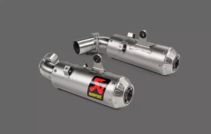 Akrapovic Slip-On Line (Titanium) Hyperm - Ljuddämpare - D400510 - 1