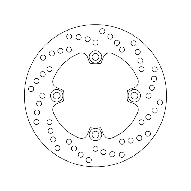 Brembo Serie Oro bromsskiva - Bromsskivor - D6250 - 1