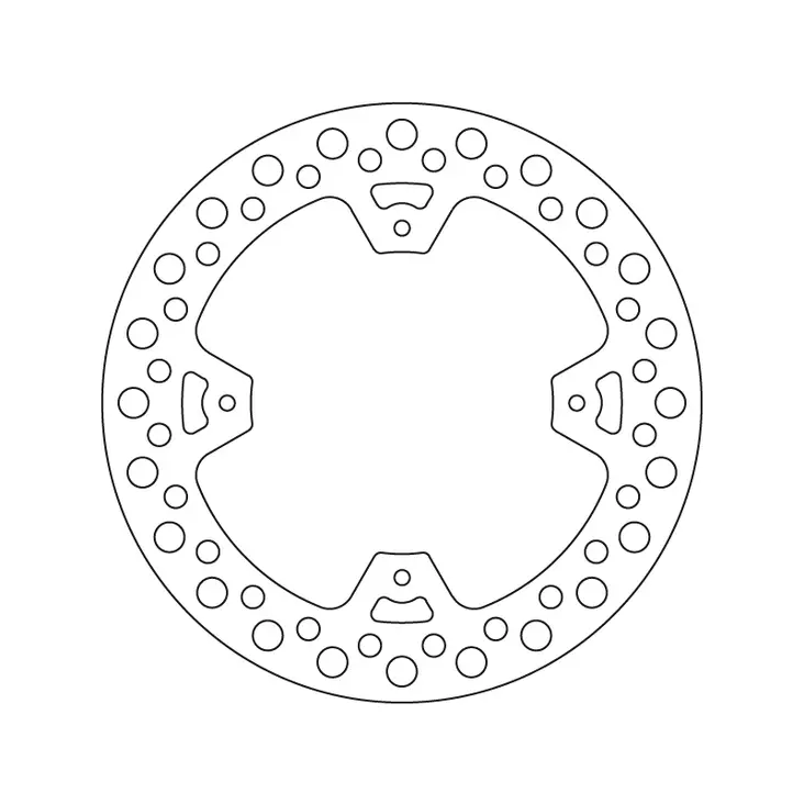 Brembo Serie Oro bromsskiva - Bromsskivor - D6270 - 1