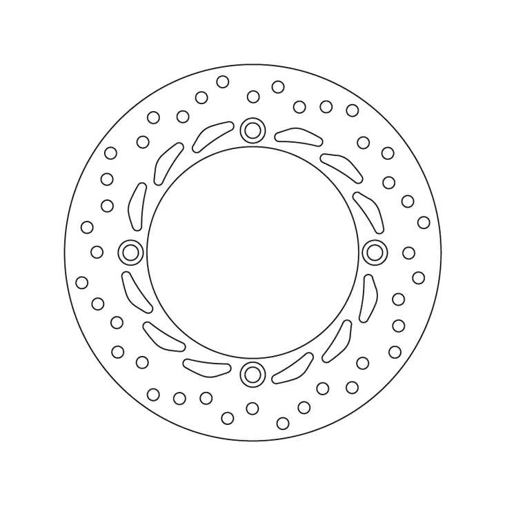 Brembo Serie Oro bromsskiva - Bromsskivor - D6280 - 1