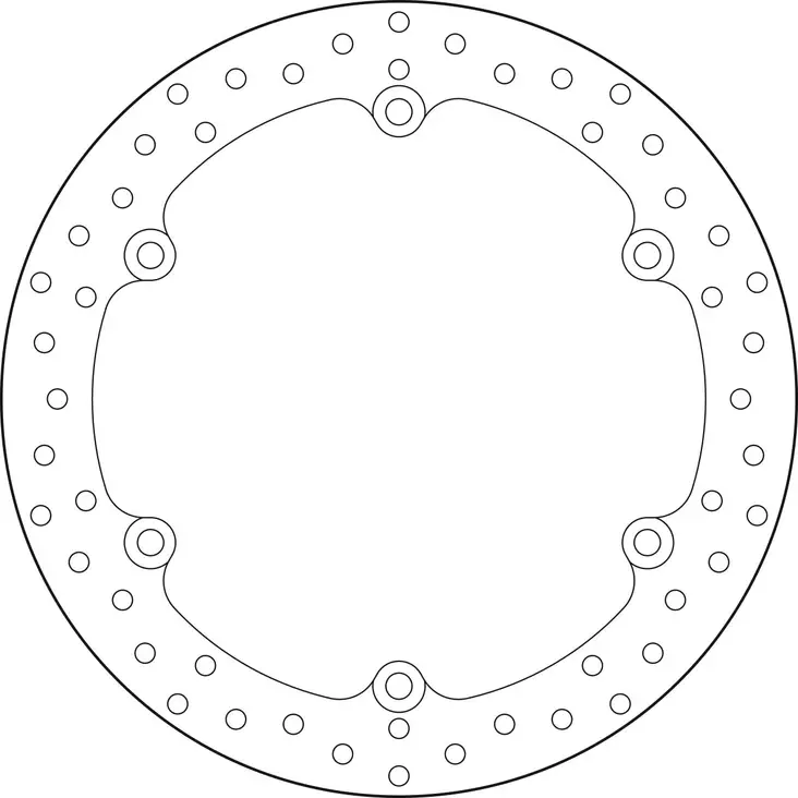 Brembo Serie Oro bromsskiva - Bromsskivor - D88210 - 1