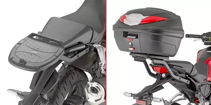 GIVI SPEC.RACK HONDA CB125R/CB300R - Monteringsatser & Pakethållare - D255040 - 1