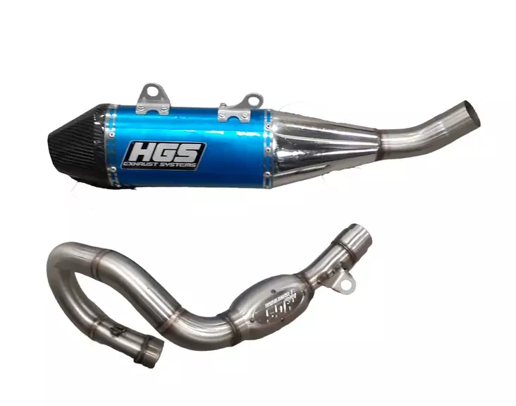 HGS Avgassystem 4T komplett set new desi - Komplett avgassystem - D479800 - 1