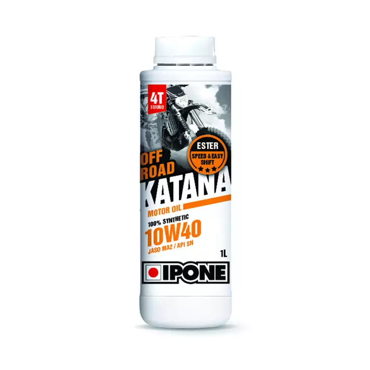 Ipone Katana OFF-ROAD 10W40 1L (15) - Motorcykeloljor 4T - D203280 - 1
