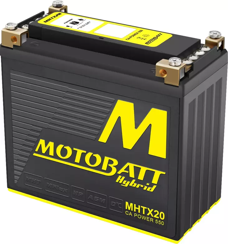Motobatt Hybrid batteri MHTX20 - Batterier - D327060 - 1