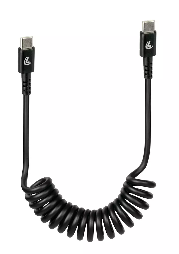 Optiline Usb-C to Usb-C 1M Recoile Cable - Tillbehör till Mobiltelefon - D433500 - 1