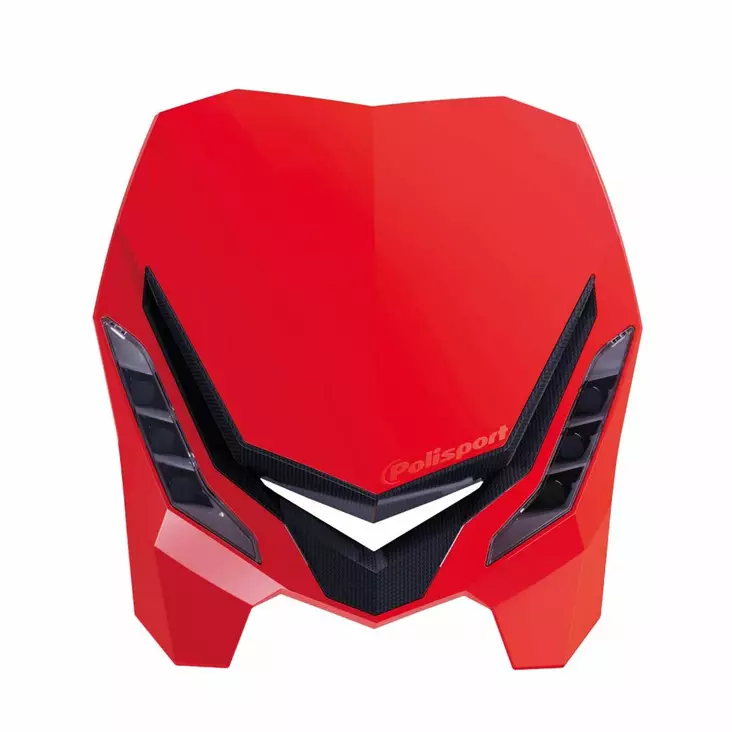 Polisport E-Blaze Framlampa RÖD CR04/SVA - Framlampor - D417660 - 1