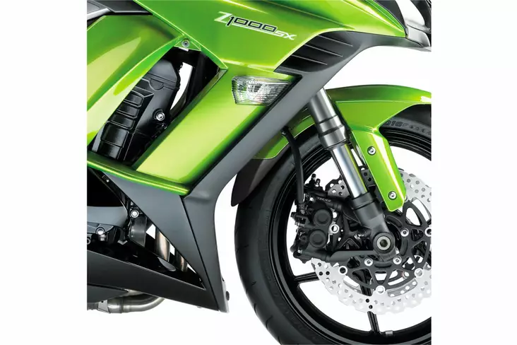 Puig Fenda Extenda Z900 17-18' C/Black - Stänkskydd - D186870 - 1