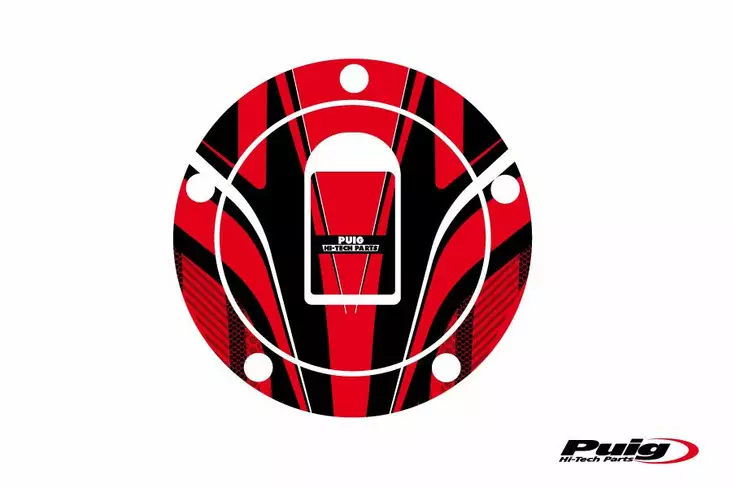 Puig Fuel Cap Cover Radical Kawasaki C/R - Modellspecefika dekaler - D183270 - 1
