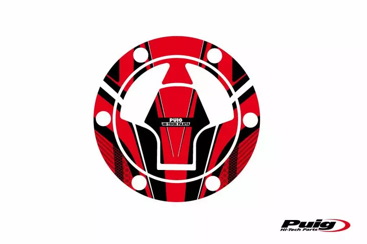 Puig Fuel Cap Cover Radical Kawasaki C/R - Modellspecefika dekaler - D183280 - 1