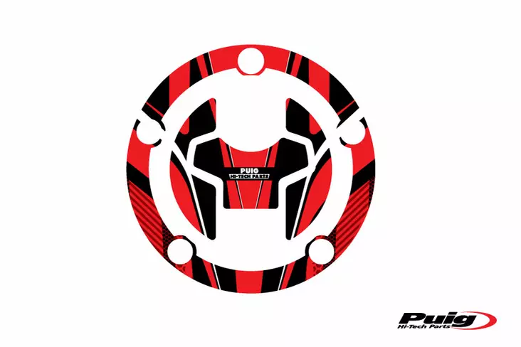 Puig Fuel Cap Cover Radikal Suzuki C/Red - Modellspecefika dekaler - D187030 - 1