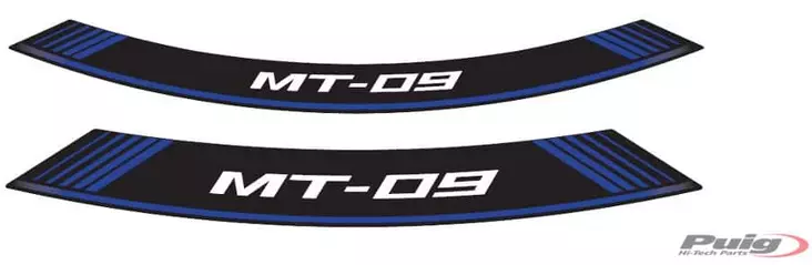 Puig Kit 8 Rim Strips Mt-09 C/Blue - Fälgdekaler - D185780 - 1