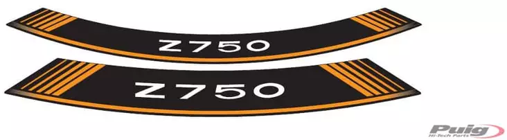 Puig Kit 8 Rim Strips Z750 C/Orange - Fälgdekaler - D182470 - 1