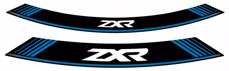 Puig Kit 8 Rim Strips Zxr C/Blue - Fälgdekaler - D186100 - 1