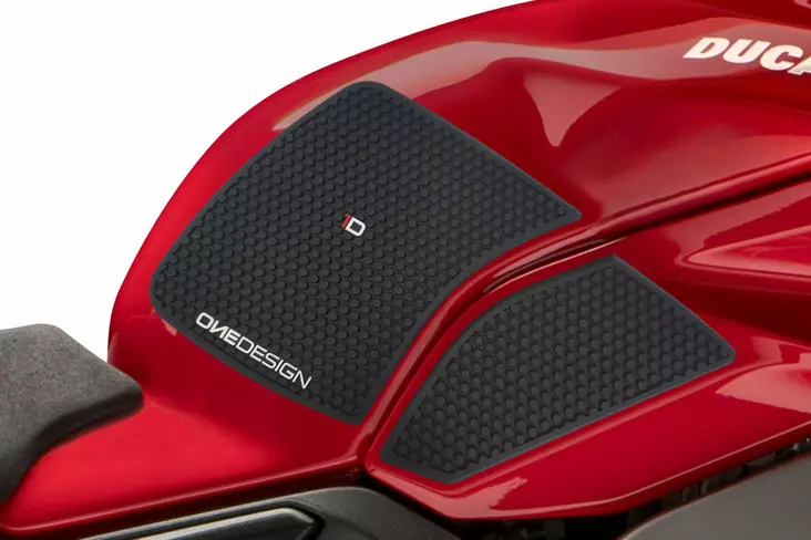 Puig Lateral Tank Pads Ducati C/Black - Tankskydd - D261080 - 1