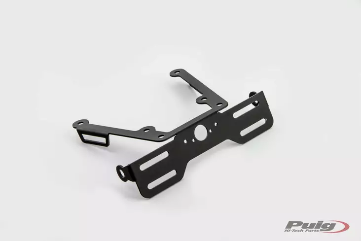 Puig License Support Kawasaki Zx6R/Z750/ - Reg Plåts Hållare - D180670 - 1
