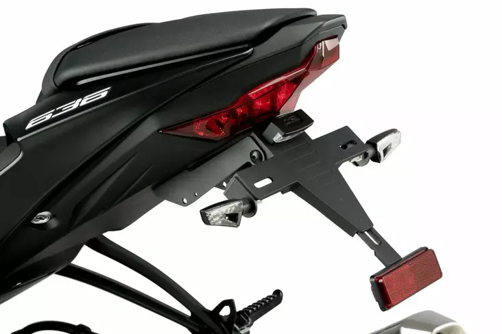 Puig License Support Yamaha Kawasaki Zx- - Reg Plåts Hållare - D261160 - 1