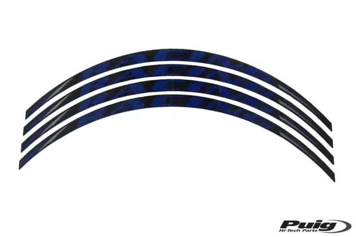 Puig Rim Strips X4 Racing C/Blue - Fälgdekaler - D182260 - 1