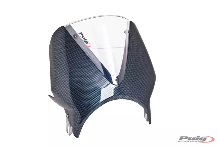 Puig Windscreen Mod.Vision Semif.C/Carbo - Vindskydd - D180040 - 1