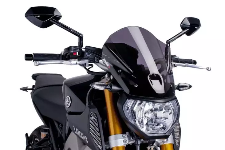 Puig Windshield New Gener. Yamaha Mt09 1 - Vindskydd - D183850 - 1