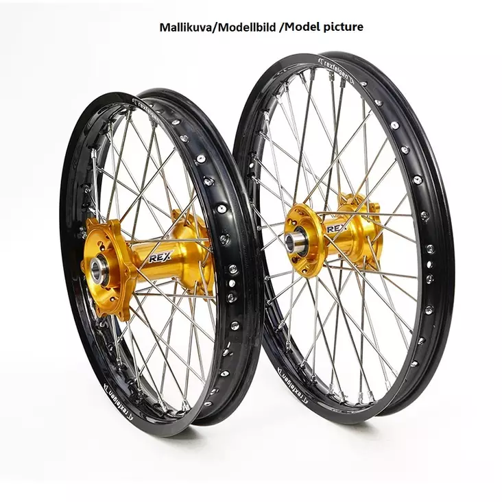 REX WHEELS 18-2,15 RMZ250/450 07-.. SVAR - Kompletta Hjul - D114610 - 1