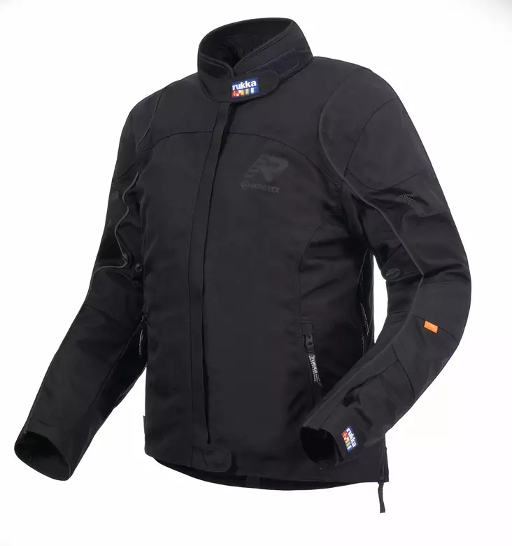 RUKKA TRAVERINA Jacka Svart - Jackor med membran  - D471910 - 1