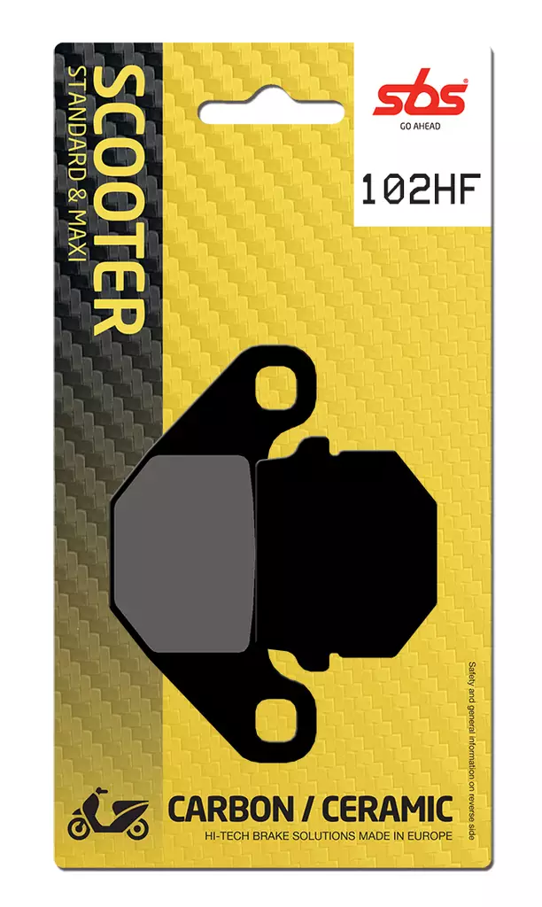 Sbs Bromsklossats Ceramic (548HF) - Bromsbelägg - D106570 - 0